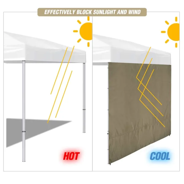 redcamp canopy sidewall 4