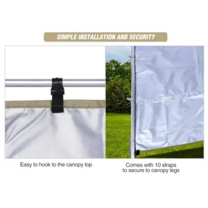 redcamp canopy sidewall 7