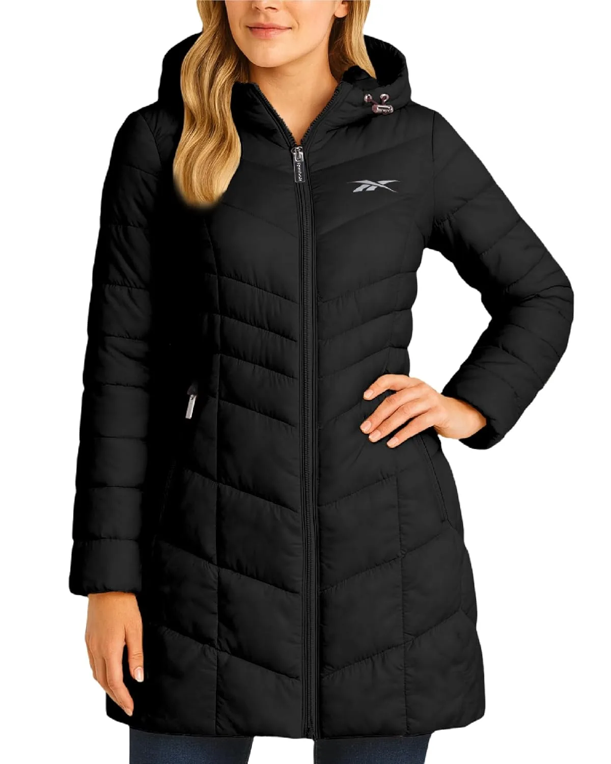 reebok womens puffer jacket 1