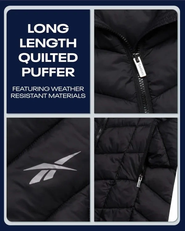 reebok womens puffer jacket 3