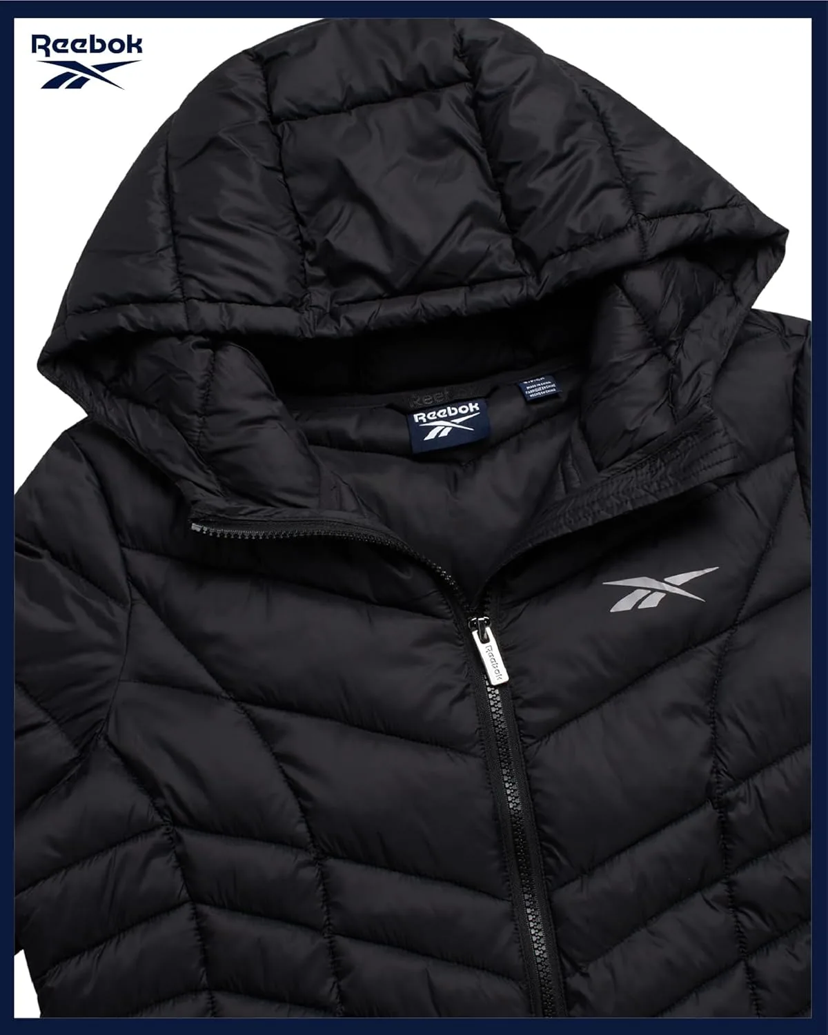 reebok womens puffer jacket 5