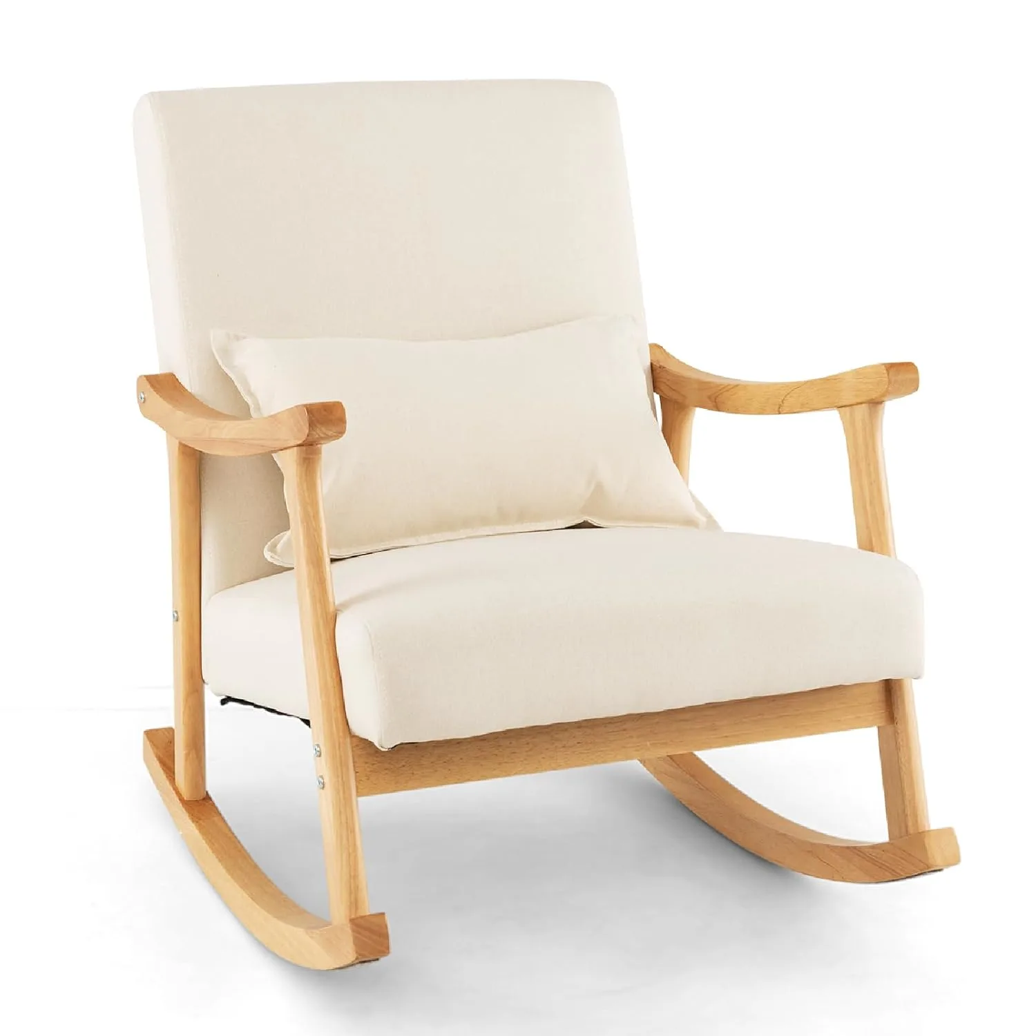 relax rocking chair linen 1
