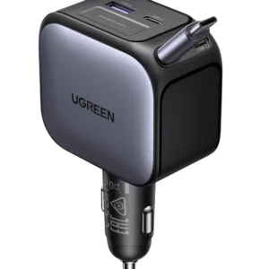 retractable car charger usb c 1