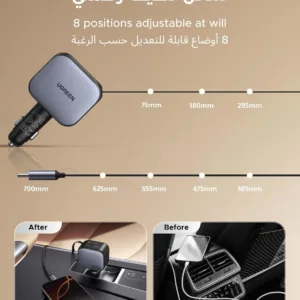 retractable car charger usb c 7