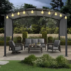 retractable pergola patio garden 7