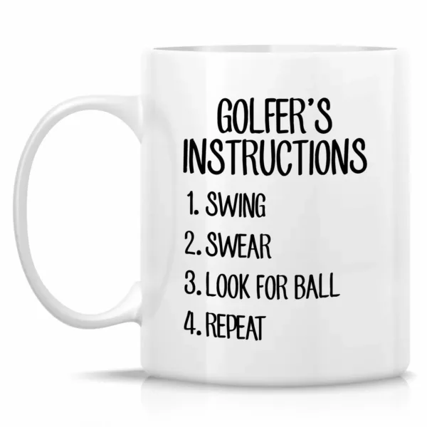 retreez golfer mug 2