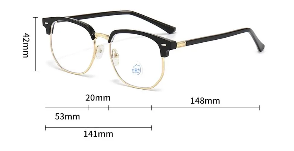 retro glasses frame 3