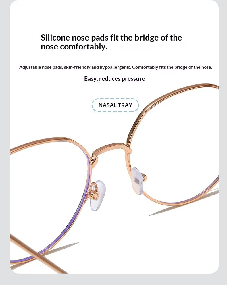 retro metal frame glasses 6