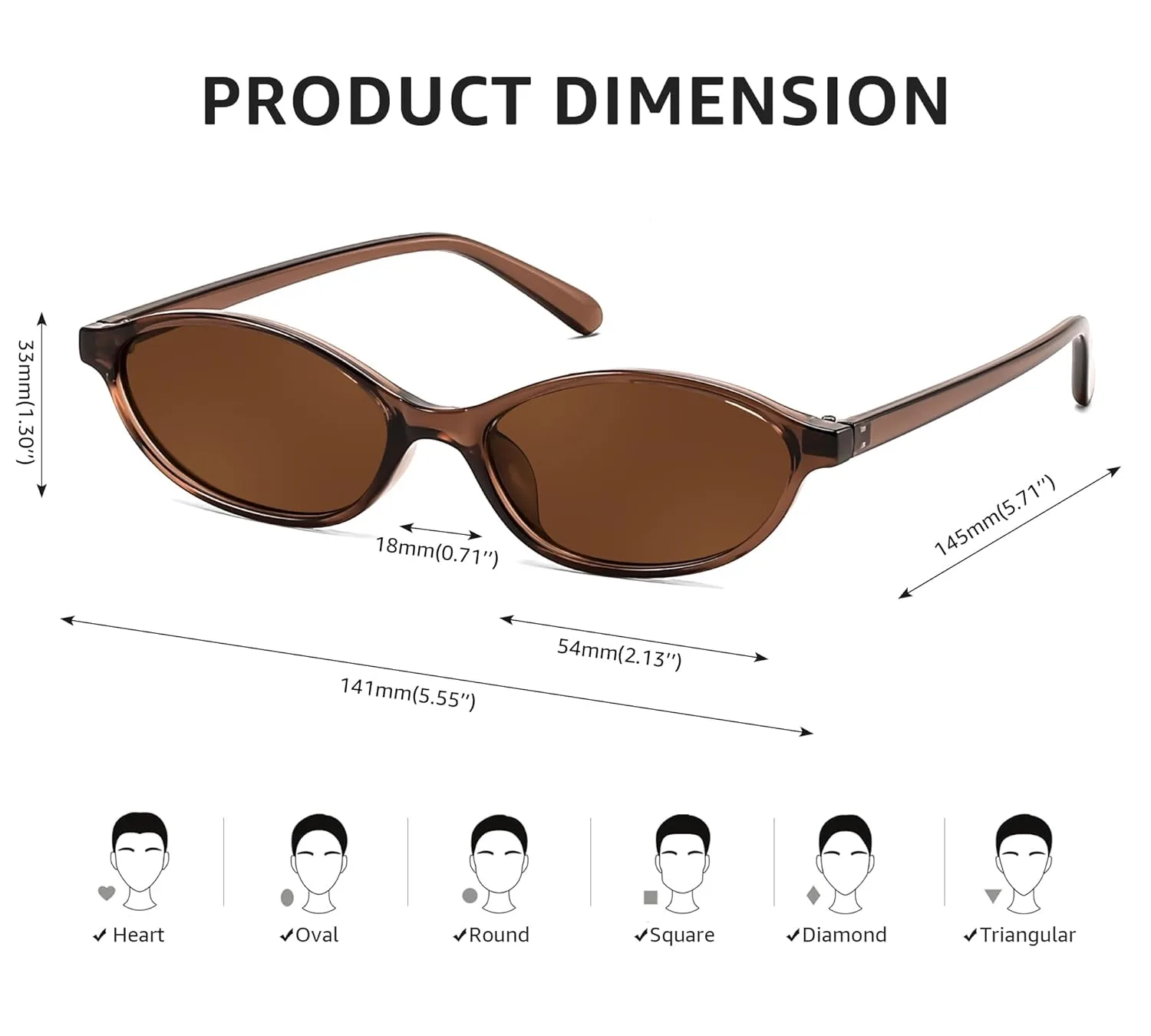 retro oval cat eye 5