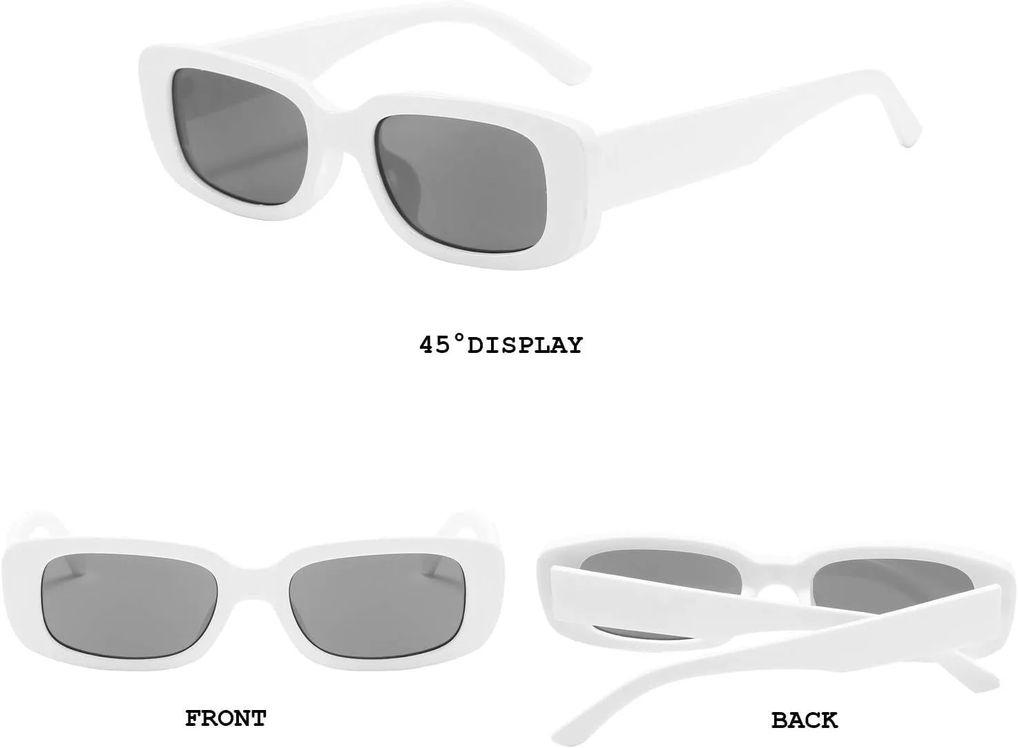 retro rectangle sunglasses 2