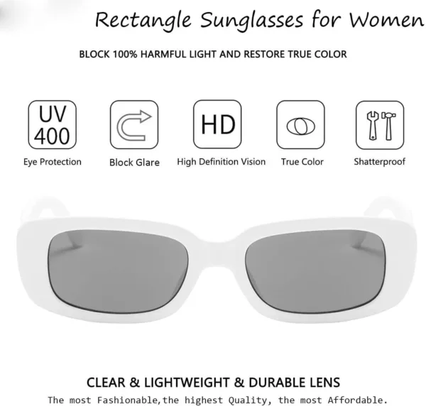 retro rectangle sunglasses 4