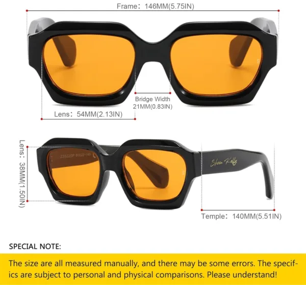 retro rectangular sunglasses 5