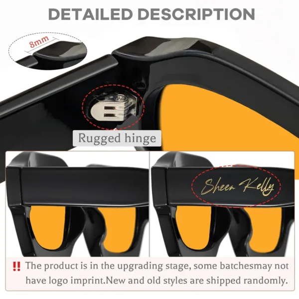 retro rectangular sunglasses 6