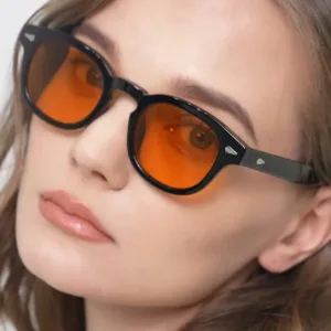 retro round sunglasses tinted 4