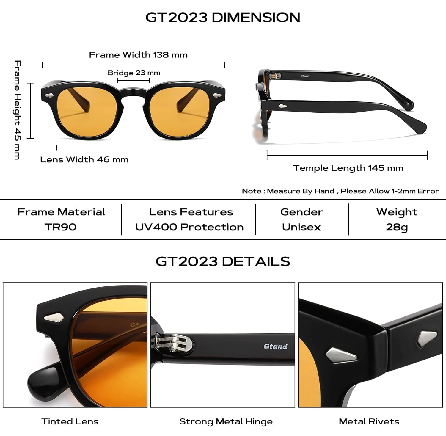 retro round sunglasses tinted 5