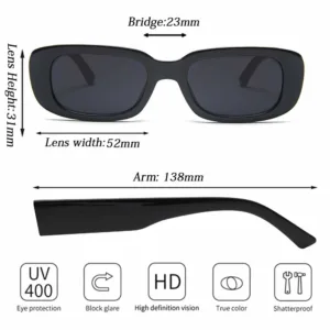 retro sunglasses uv400 pack 7