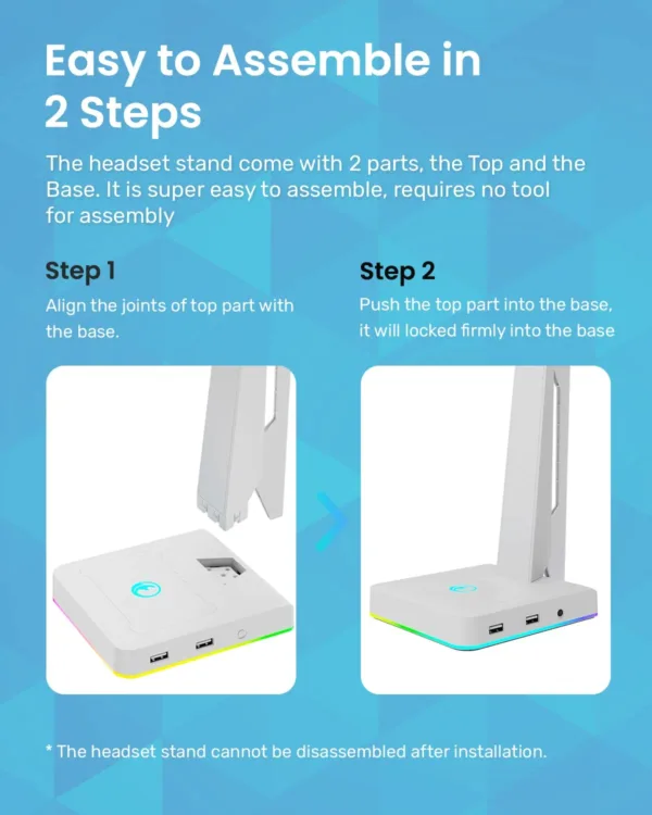 rgb gaming headset stand 6