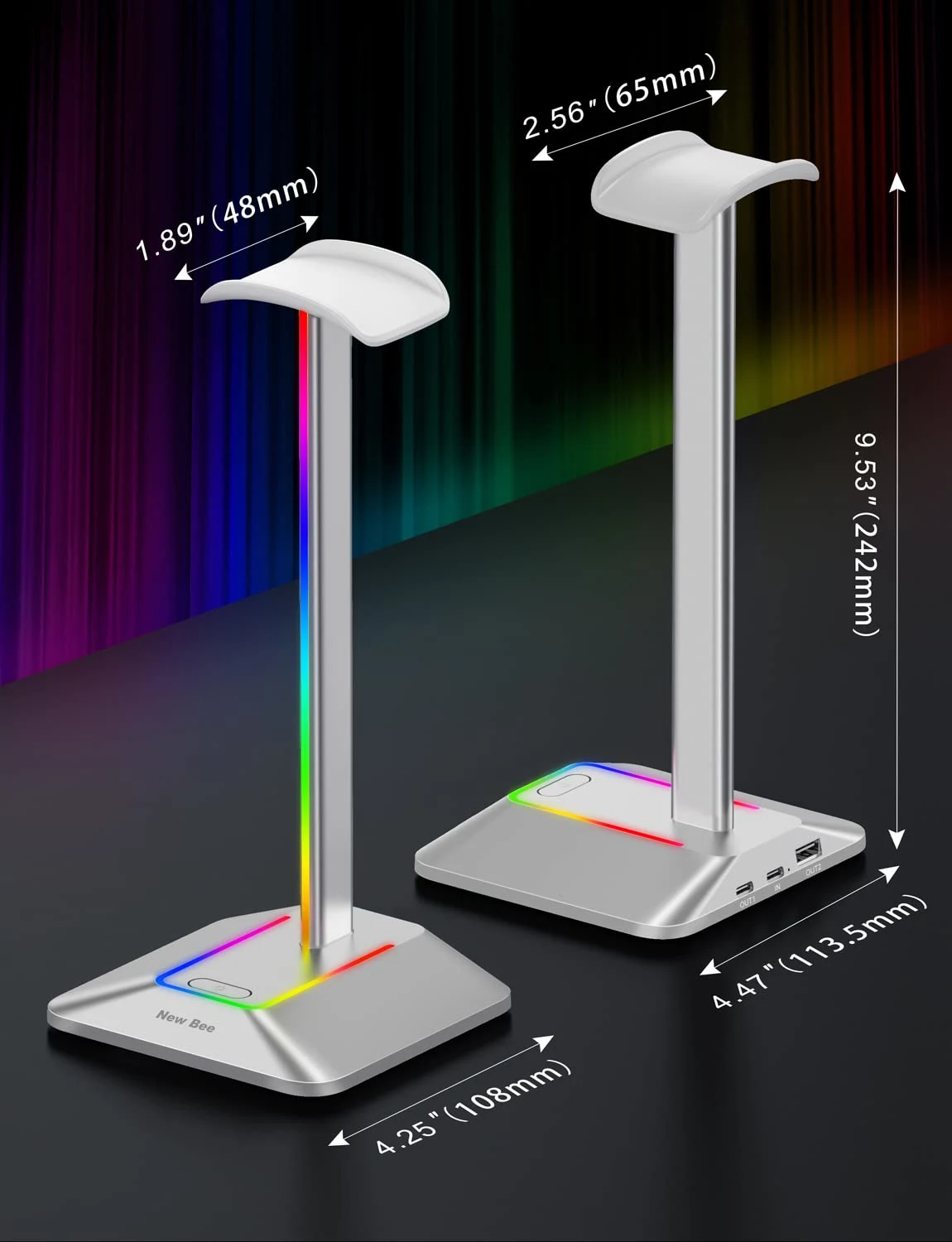 rgb headphone stand 5