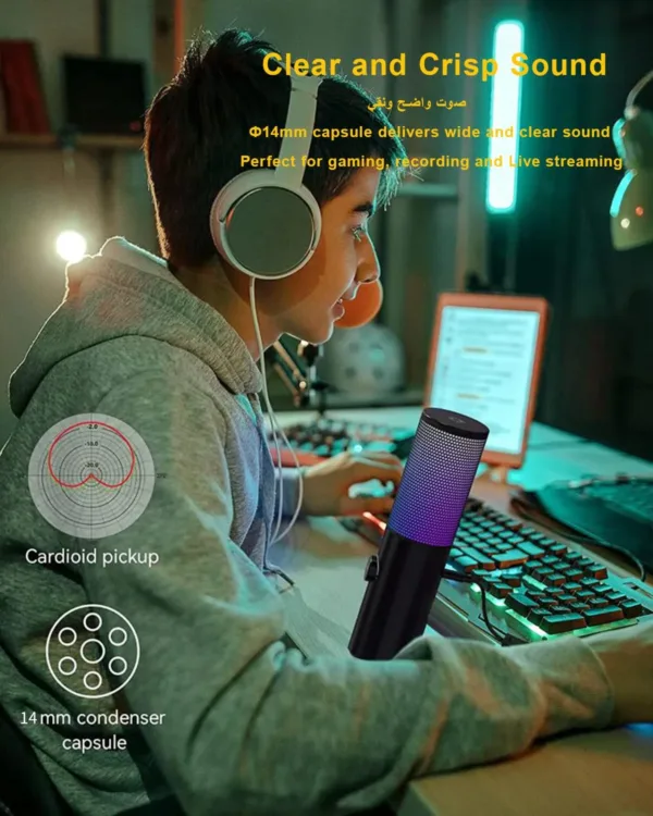 rgb usb microphone 4