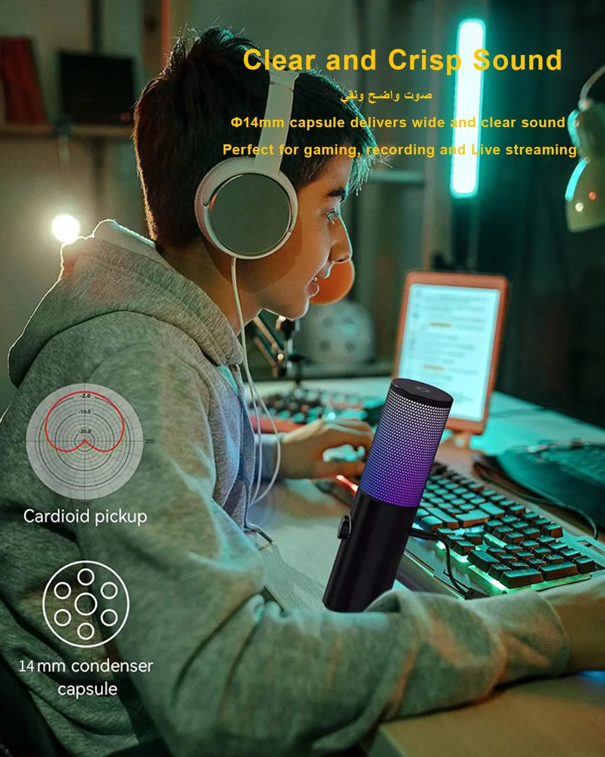 rgb usb microphone 4