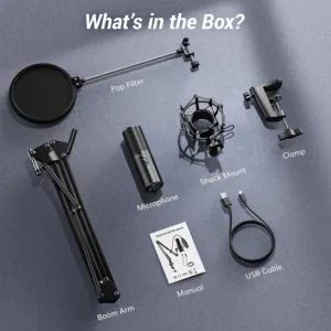 rgb usb microphone kit 7