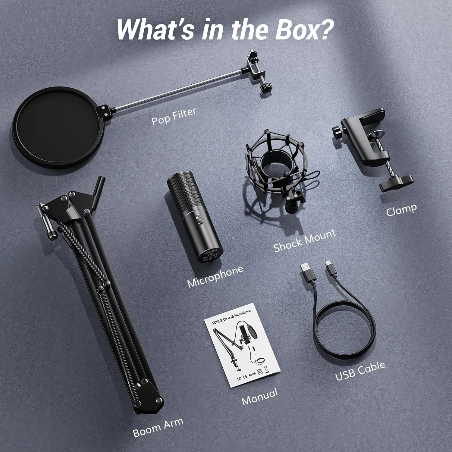 rgb usb microphone kit 7