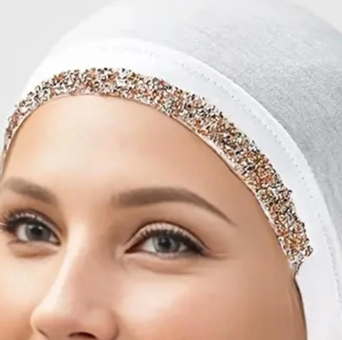 rhinestone hijab undercap 4