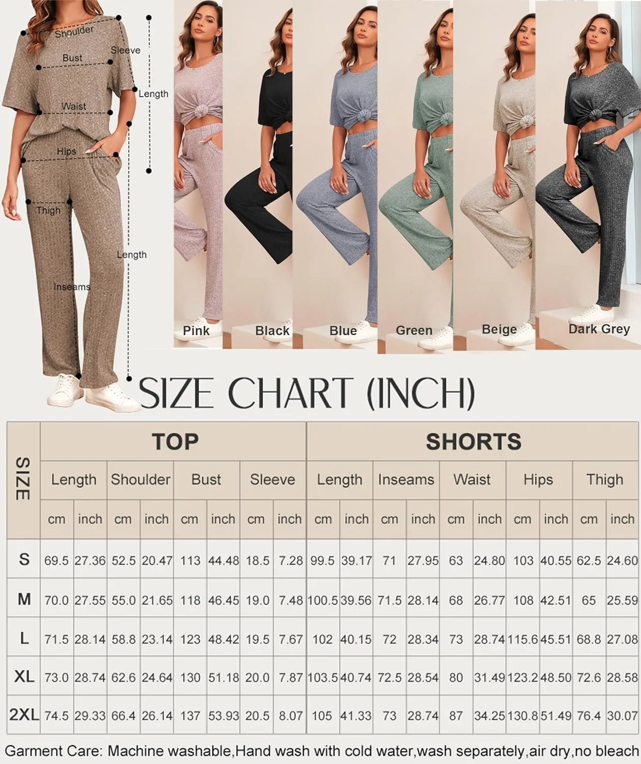 ribbed outfit sets women 6