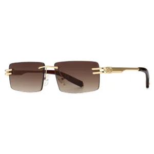 rimless sunglasses men women 1