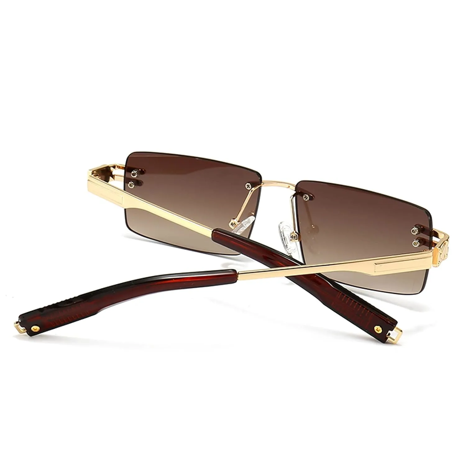 rimless sunglasses men women 3