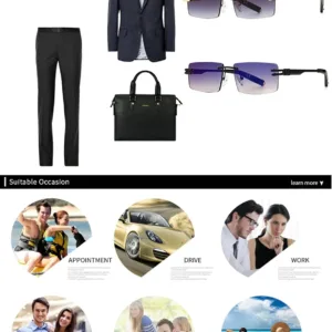 rimless sunglasses men women 5