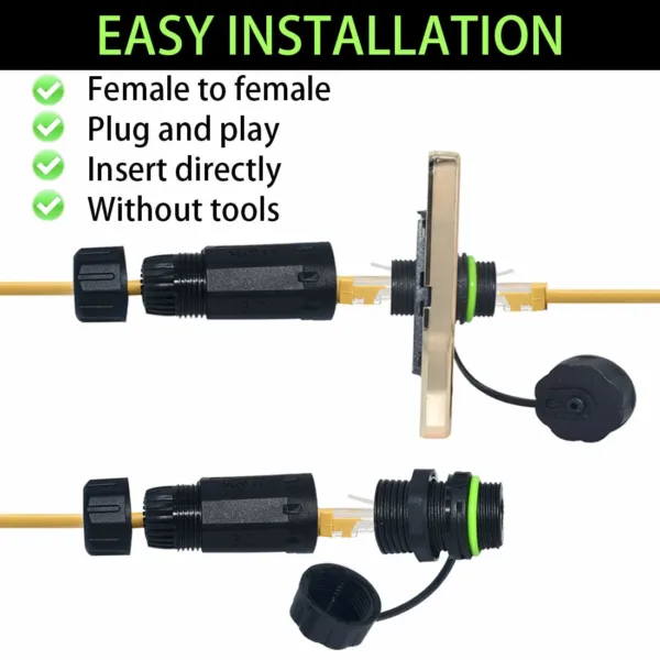rj45 waterproof connector 3