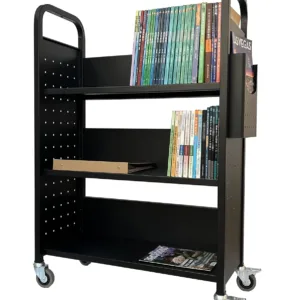 rolling book cart 1