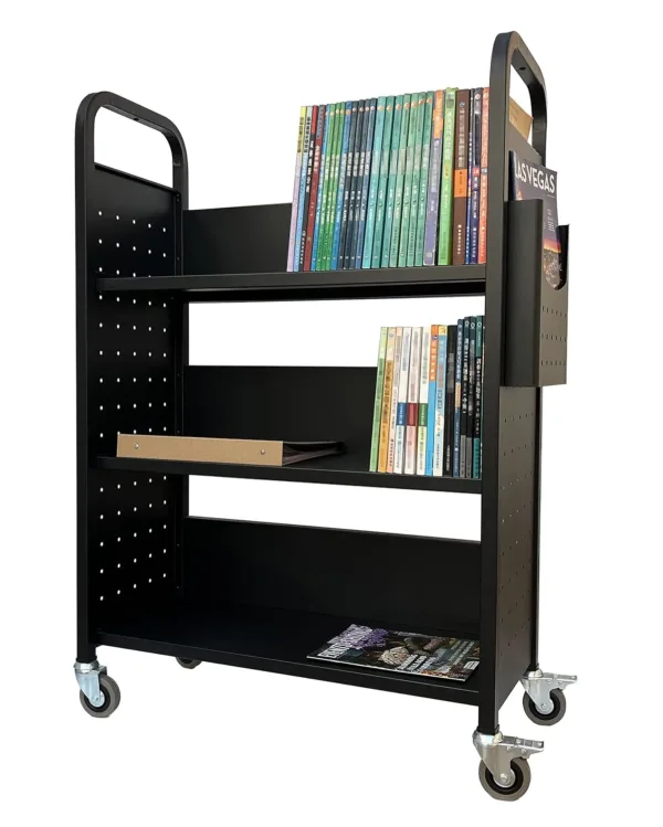 rolling book cart 1