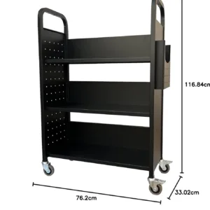 rolling book cart 2