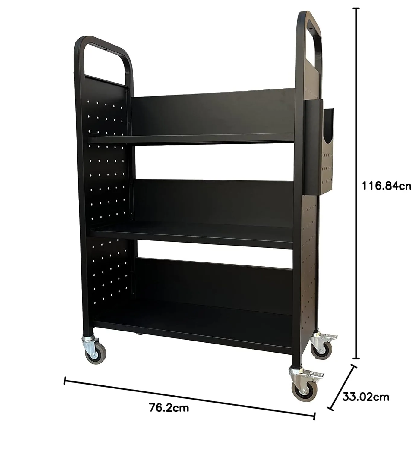 rolling book cart 2