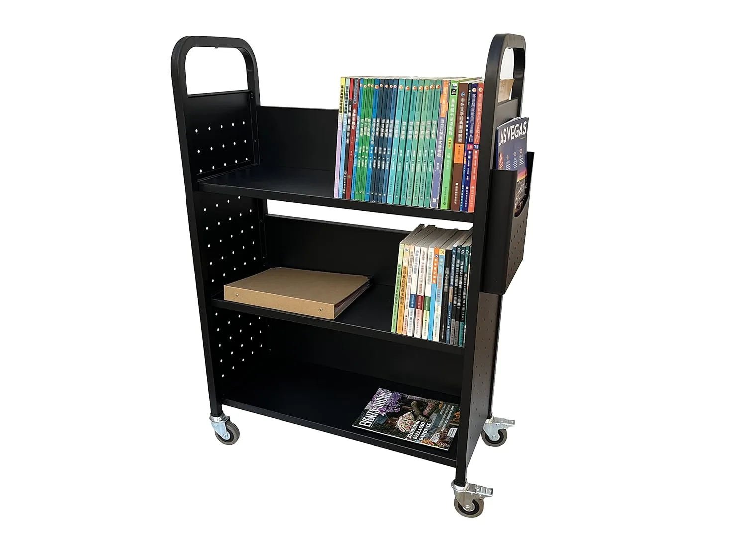 rolling book cart 4