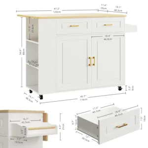 rolling kitchen island 7