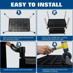 rolling utility cart 4