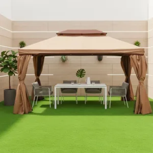 roma gazebo beige 1
