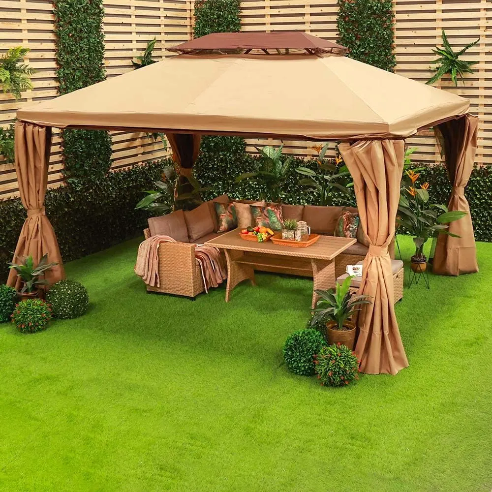 roma gazebo beige 3
