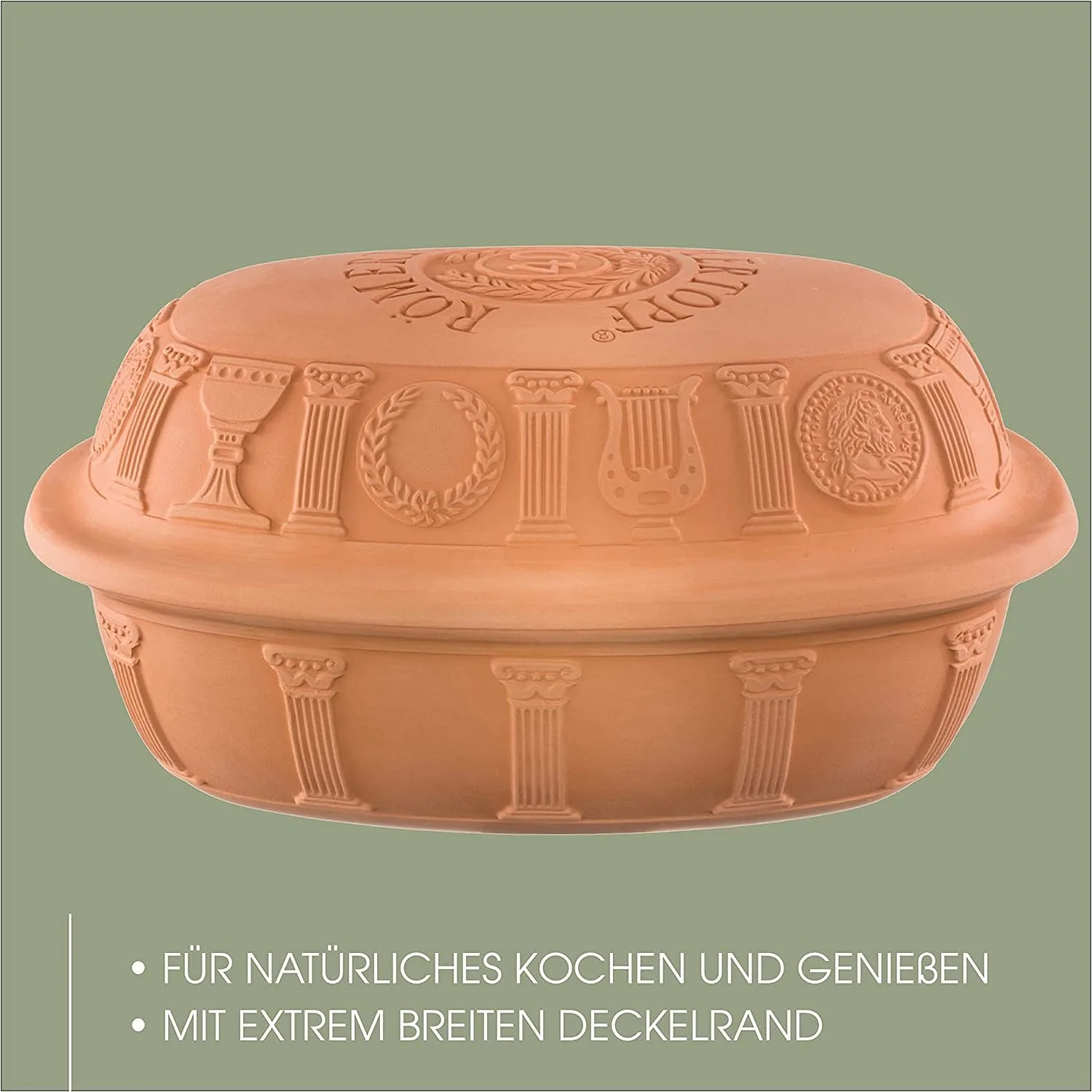 romertopf clay roaster 6