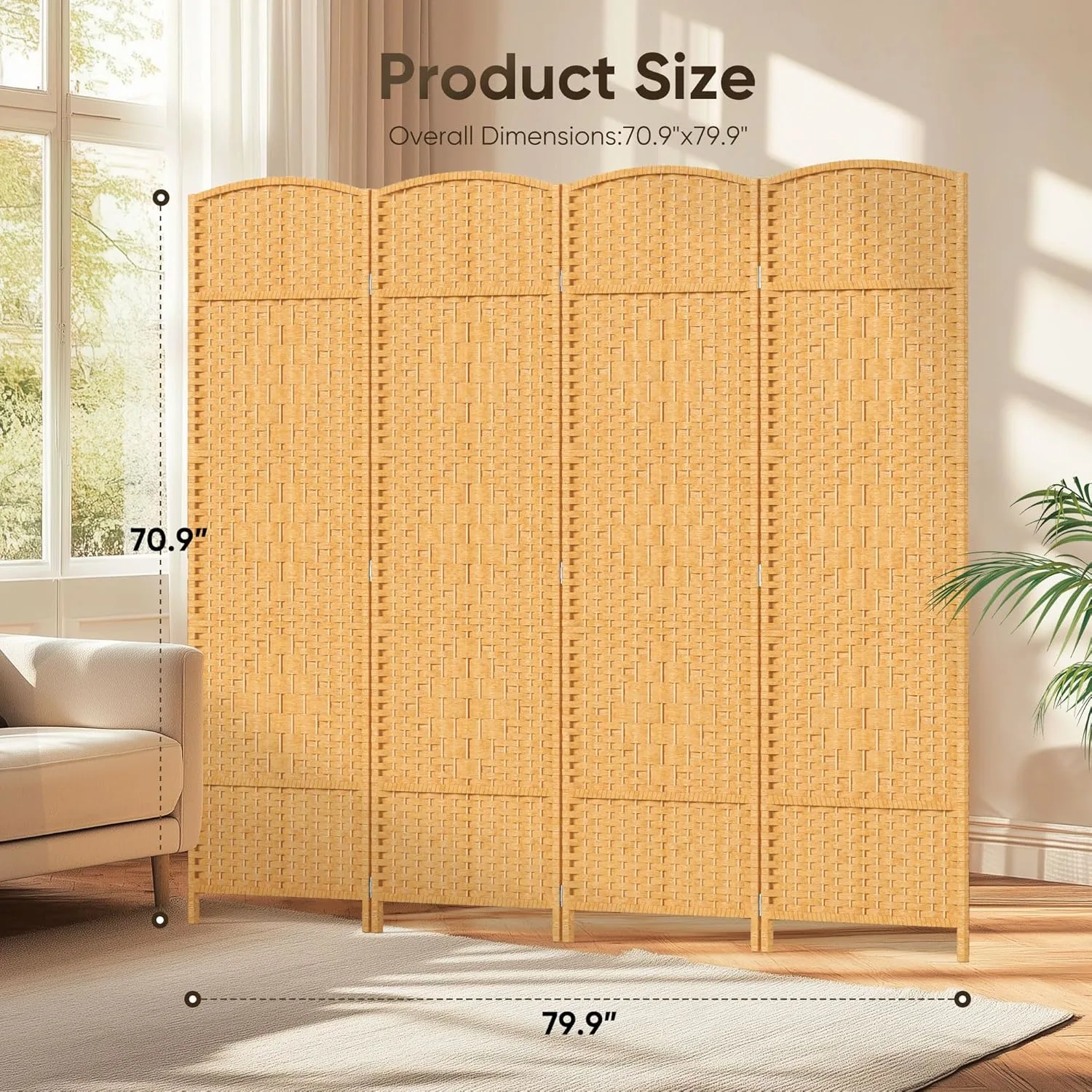 room divider folding privacy 2