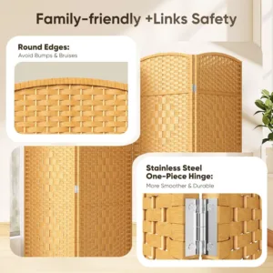 room divider folding privacy 6
