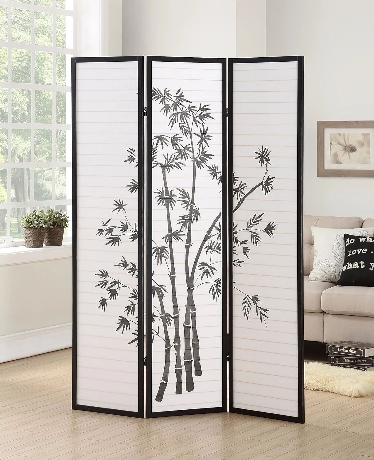 room divider screen black 1