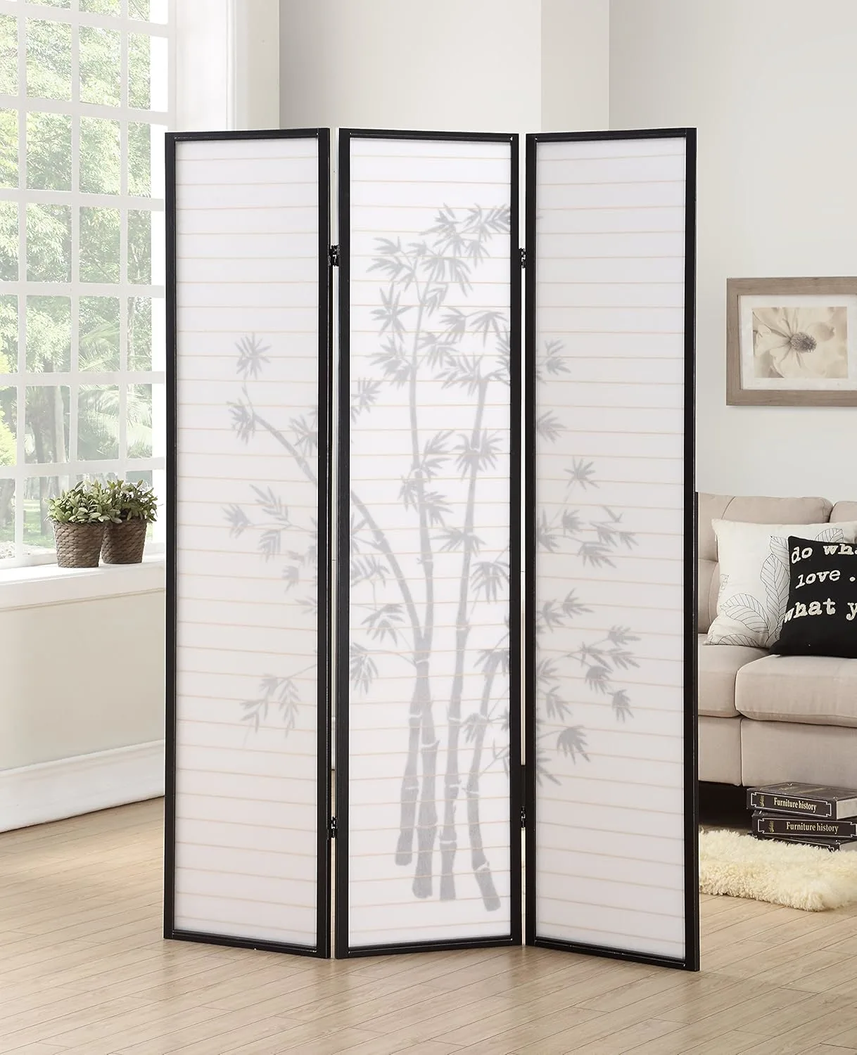room divider screen black 2