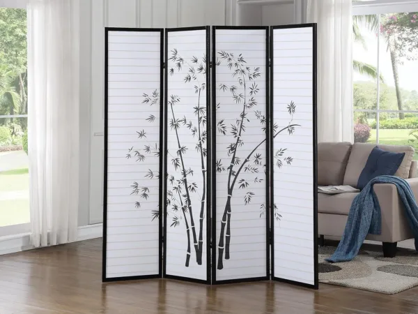 room divider screen black 5