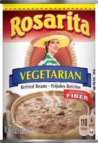 rosarita vegetarian refried beans 4