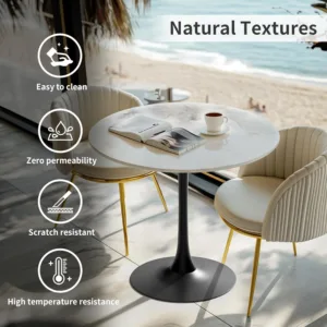 round bar table marble 6