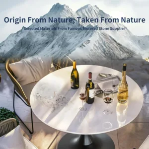 round bar table marble 7